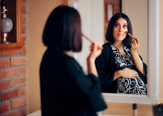 našminkane i na porođaju