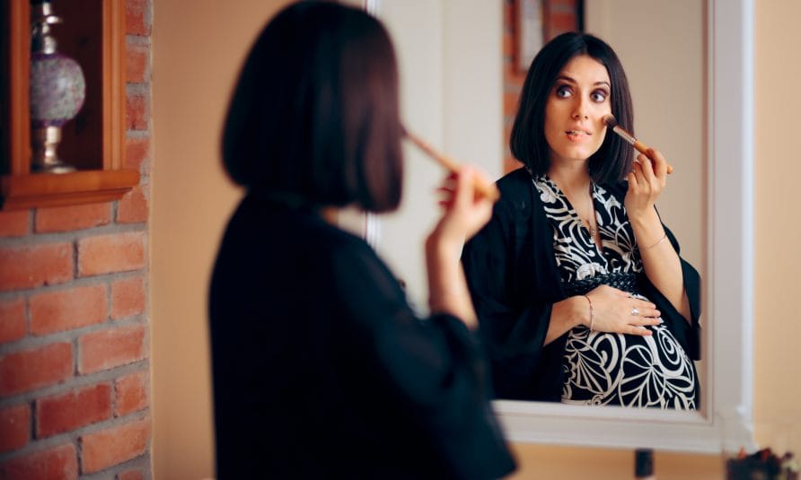 našminkane i na porođaju