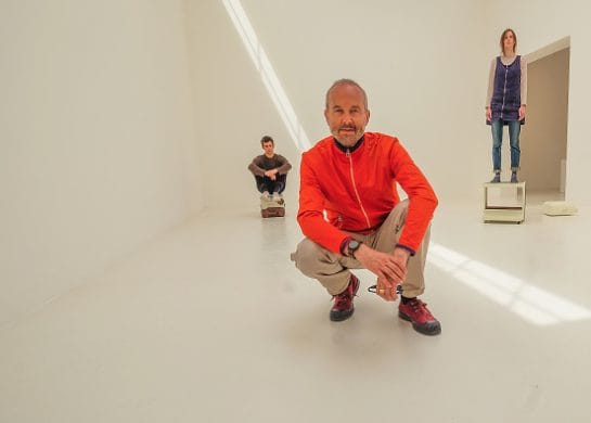 Erwin Wrum na izložbi