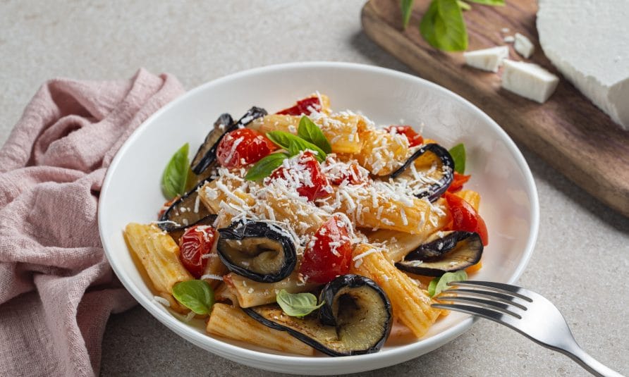 pasta alla norma, testenina sa patlidžanom