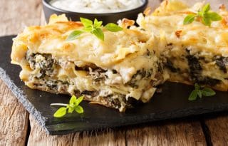 Kremaste lazanje sa pečurkama