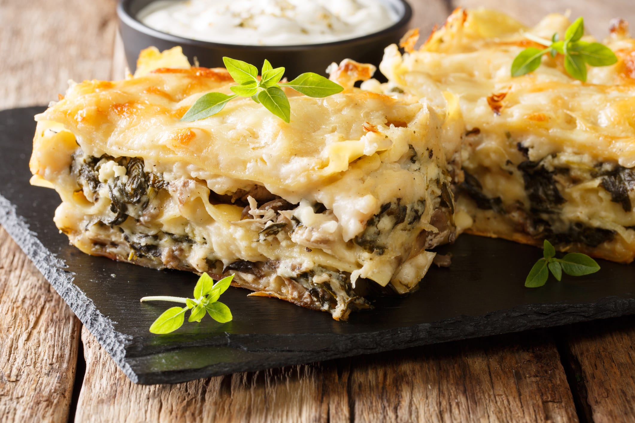 Kremaste lazanje sa pečurkama