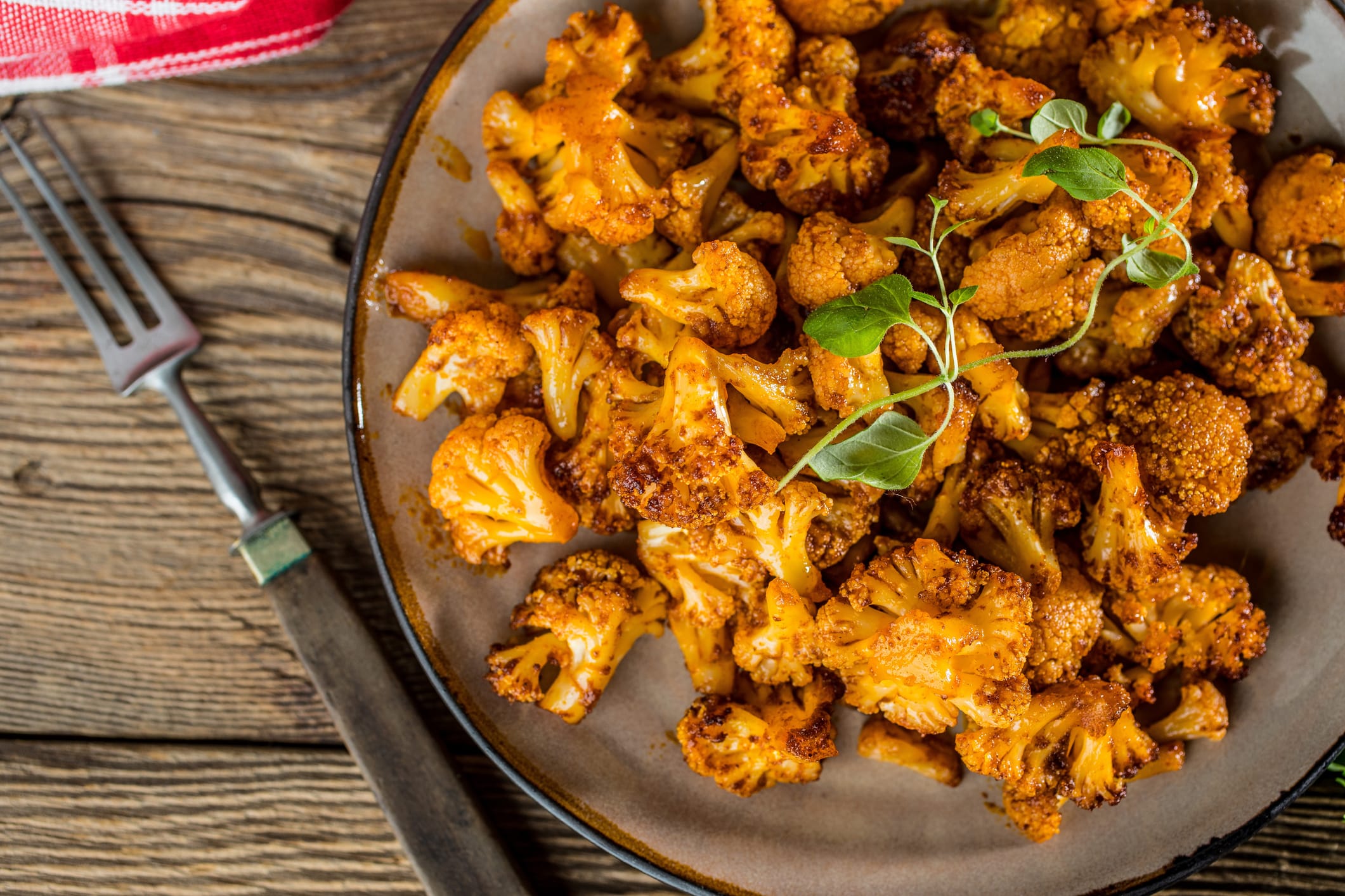 prženi veganski karfiol