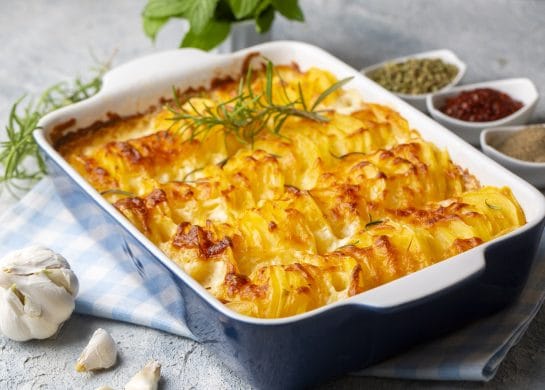 francuski krompir, složenac od uskršnjih ostataka