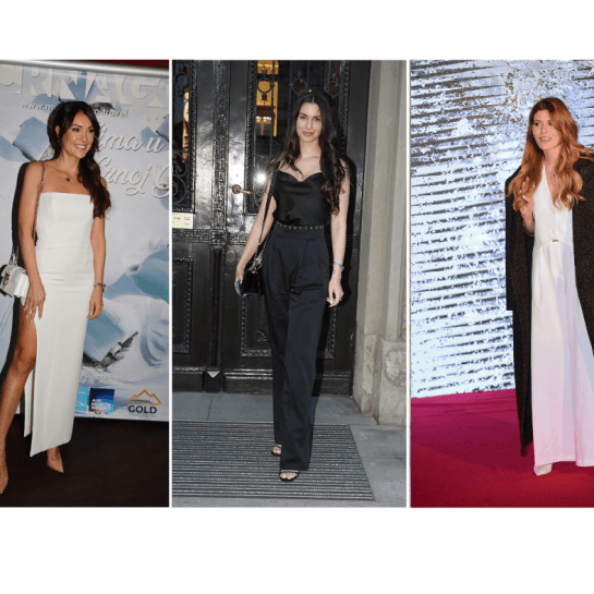 Odevne kombinacije u kojima preovladava bela boja: Kako ih nose Dragana Kosjerina i Tamara Dragićević?