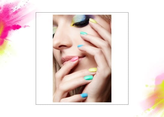 Senka za oči kao lak za nokte