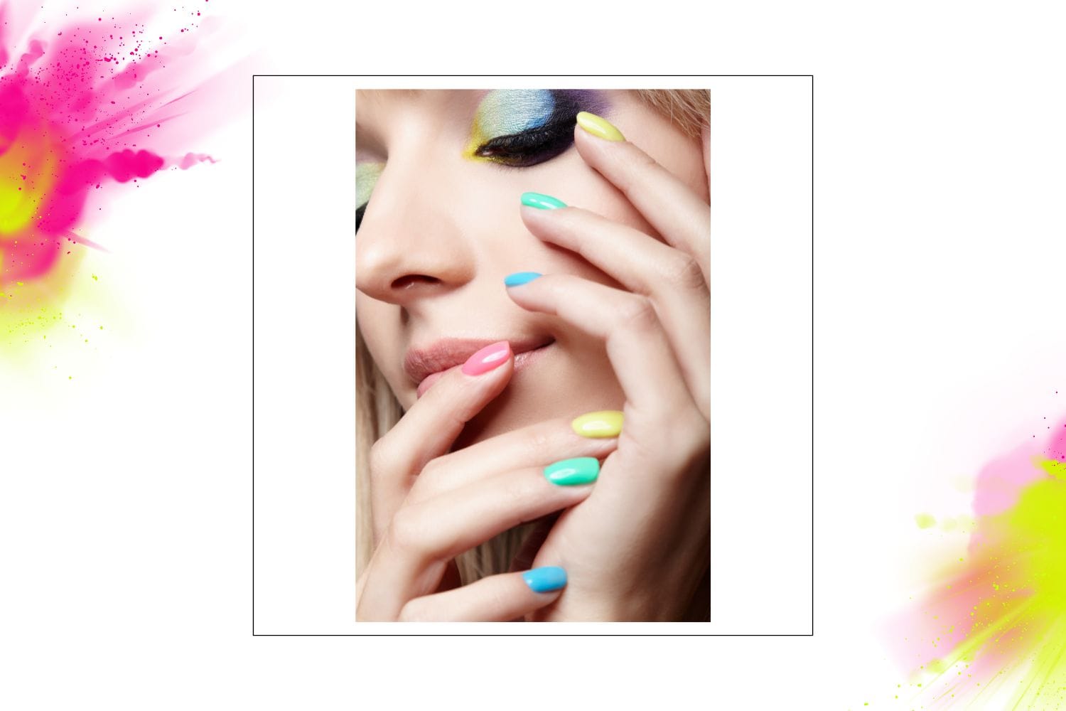 Senka za oči kao lak za nokte