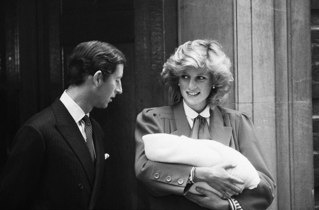Charles, Diana i Harry