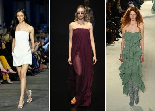 Top haljine bez bretela