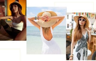 Kako stilizovati letnje šešire