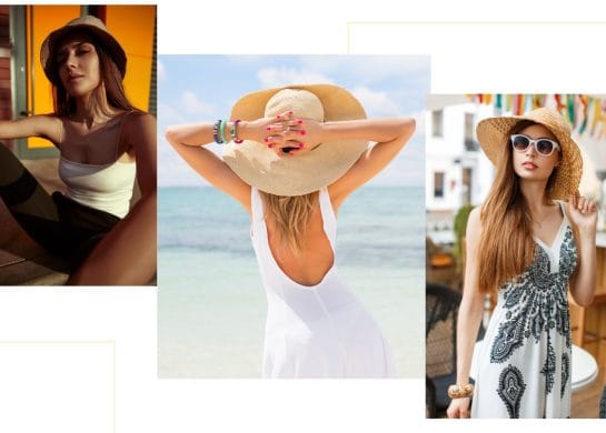 Kako stilizovati letnje šešire