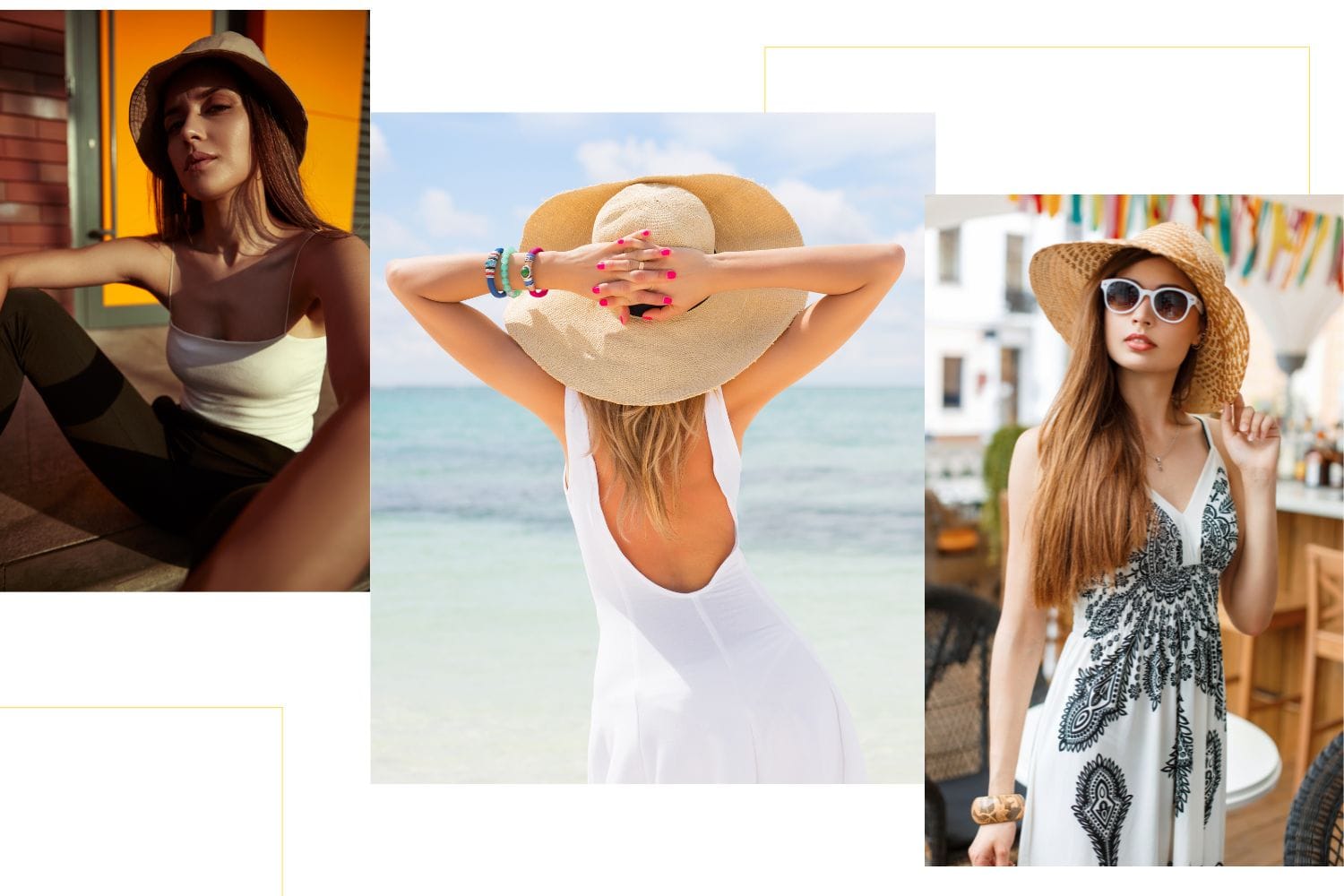 Kako stilizovati letnje šešire