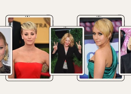 kratke frizure za okruglo lice