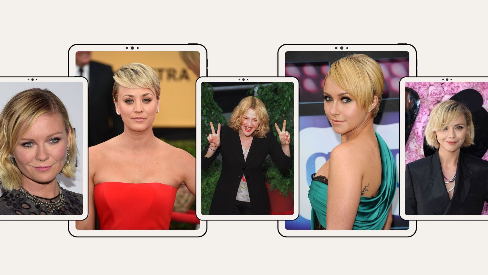 kratke frizure za okruglo lice