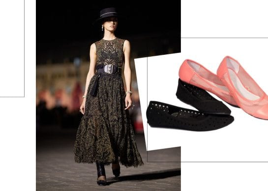 Mrežaste baletanke za leto