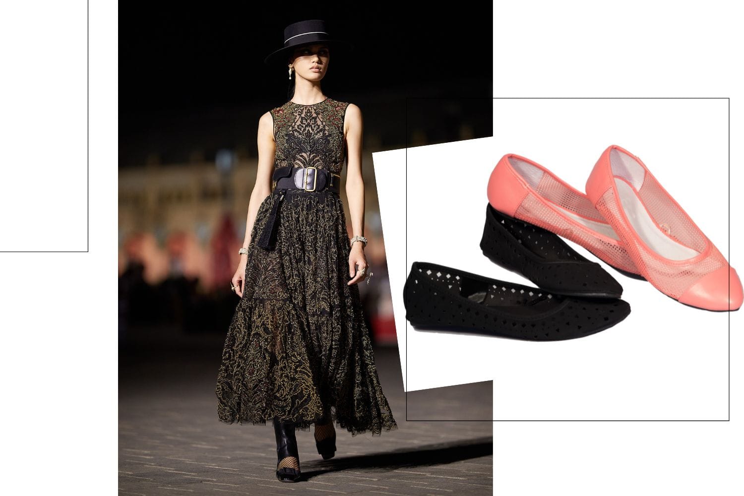 Mrežaste baletanke za leto