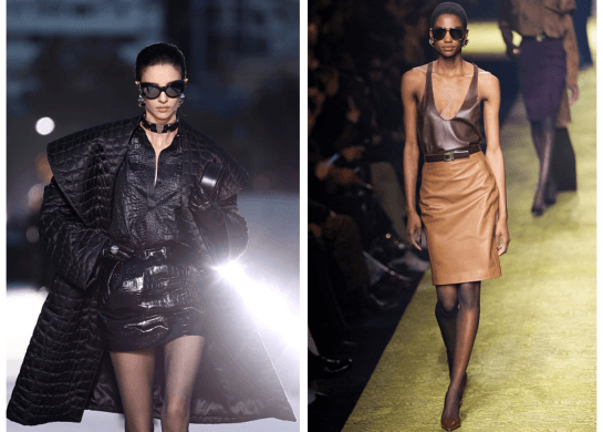 Trend kožnih sukanja