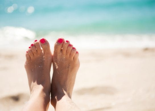 pedikir za kraj leta