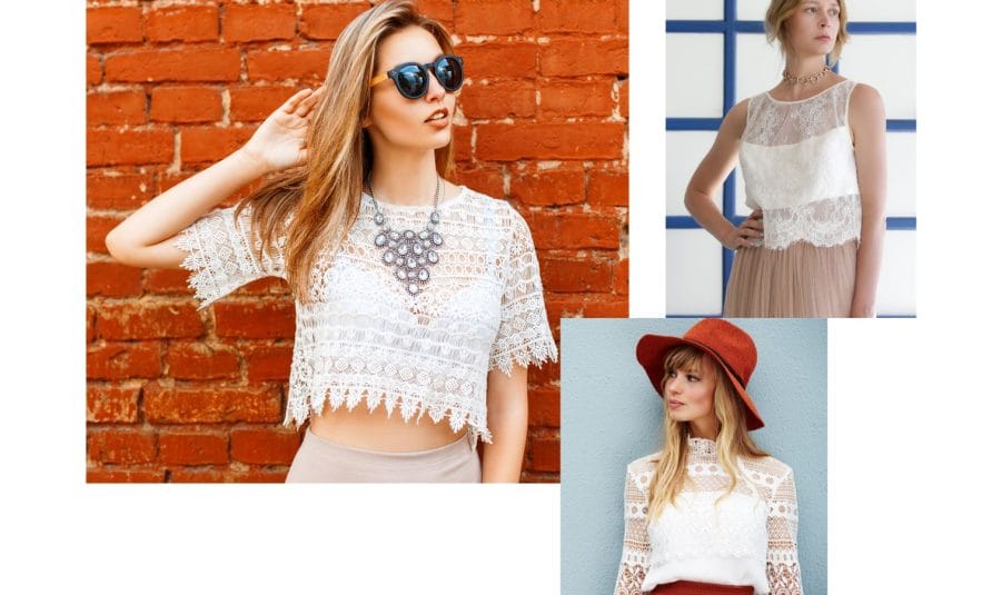 Kako nositi čipku ovog leta