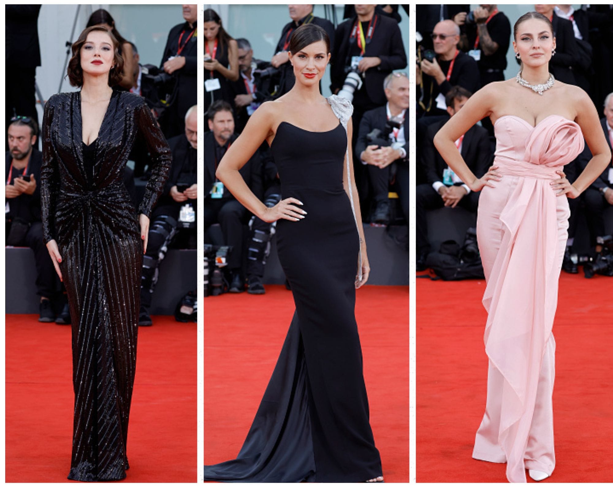 Dragana Kosjerina, Milena Radulović, Džejla Ramović na Venecijanskom festivalu Mostra 2023