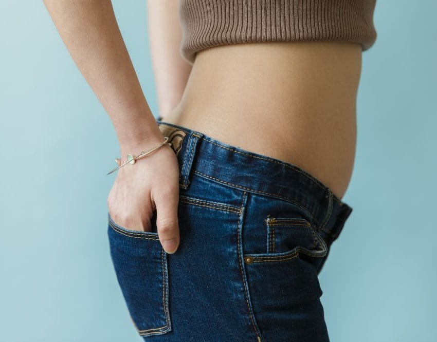 trikovi za prikrivanje kilograma široki kukovi