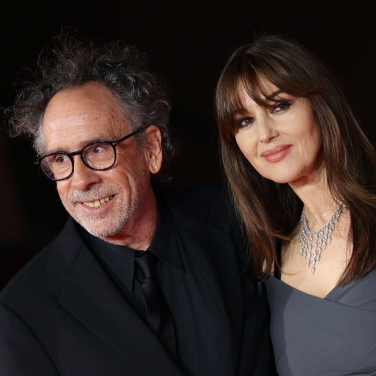 Monika Beluči i Tim Barton