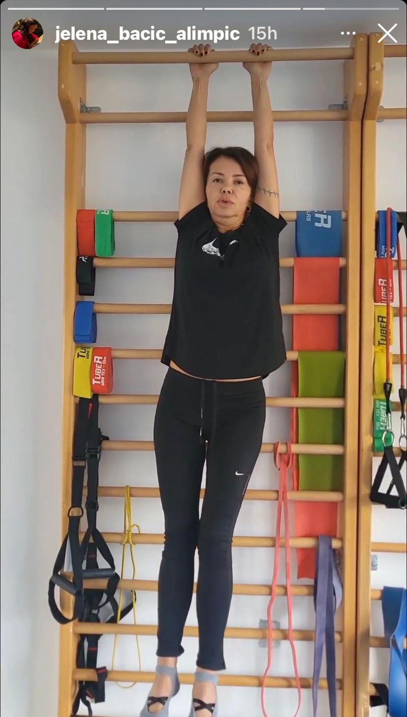 Trening Jelene Bačić-Alimpić