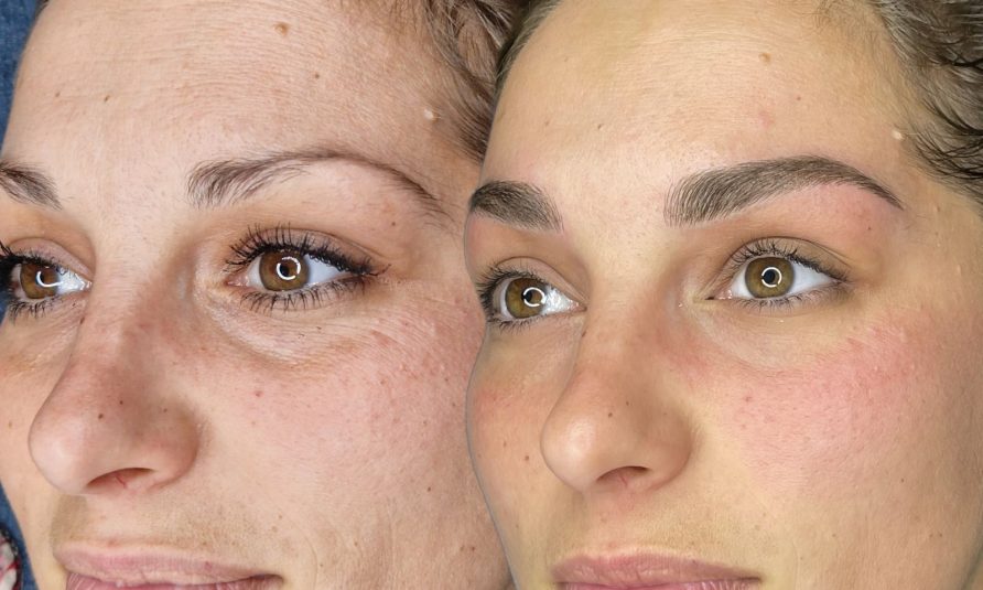 microblanding i senčenje obrva