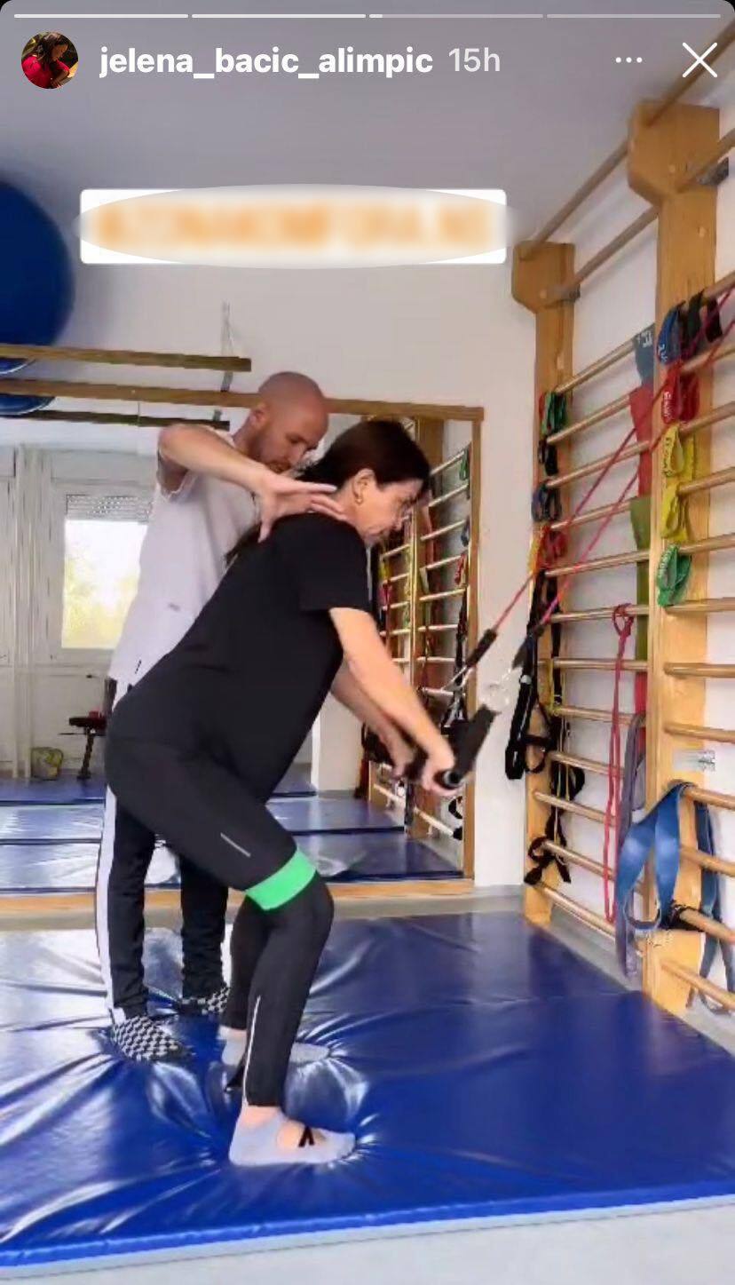 Trening Jelene Bačić-Alimpić