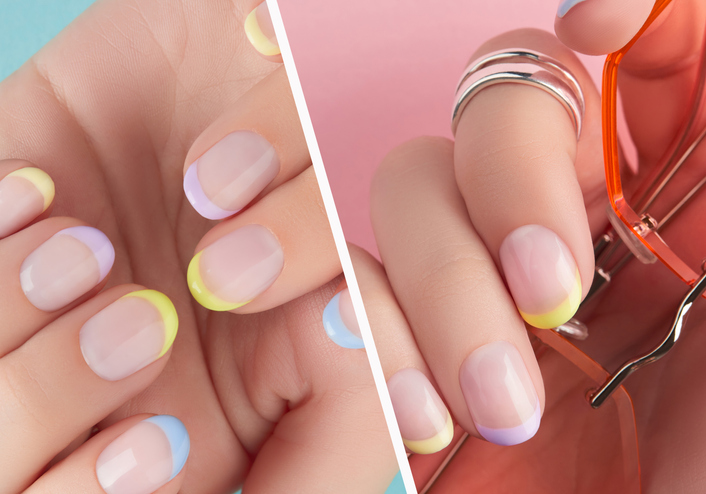 Prolećni francuski manikir 2024.