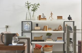 kako da police za knjige izgleda luksuzno