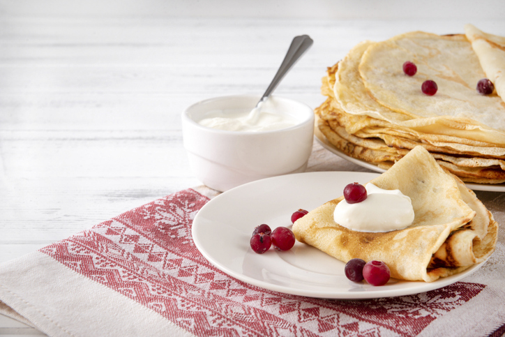 Vazdušaste palačinke sa kefirom