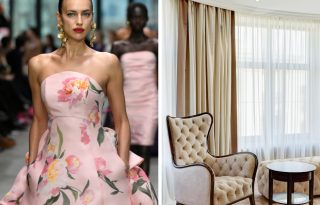 Irina Šajk vintidž dnevna soba