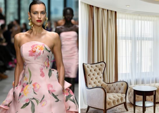 Irina Šajk vintidž dnevna soba