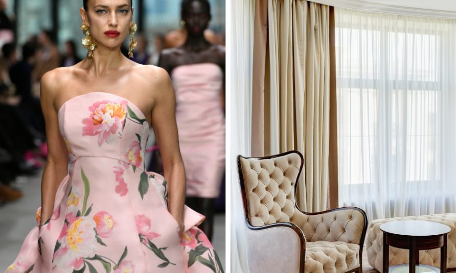 Irina Šajk vintidž dnevna soba