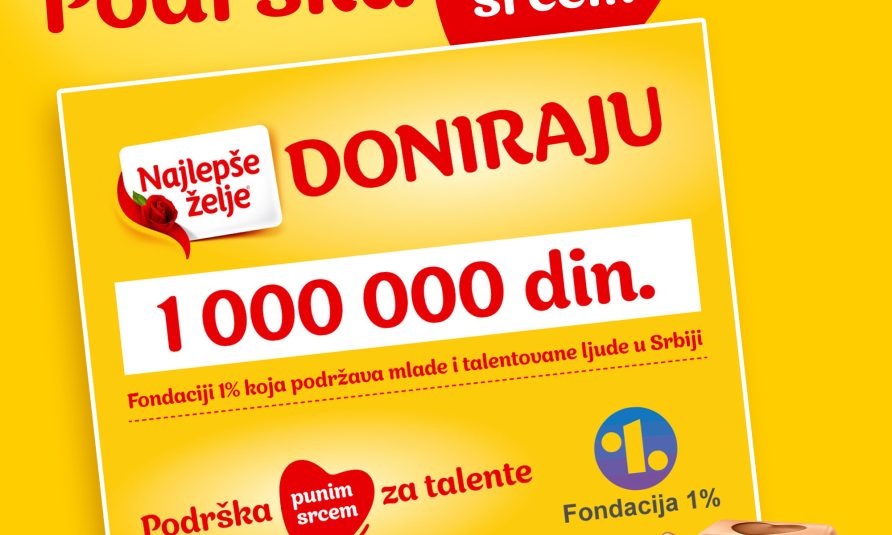 Punim srcem za Najlepše želje mladih talenata