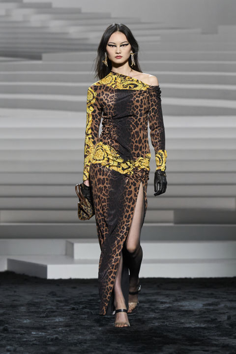 Versace animal print