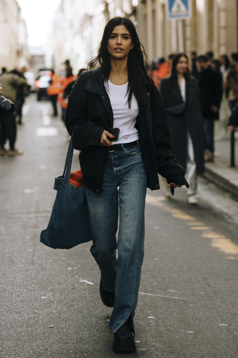 Bootcut farmerke za žene u četrdesetim