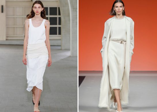 bele midi suknje 2024