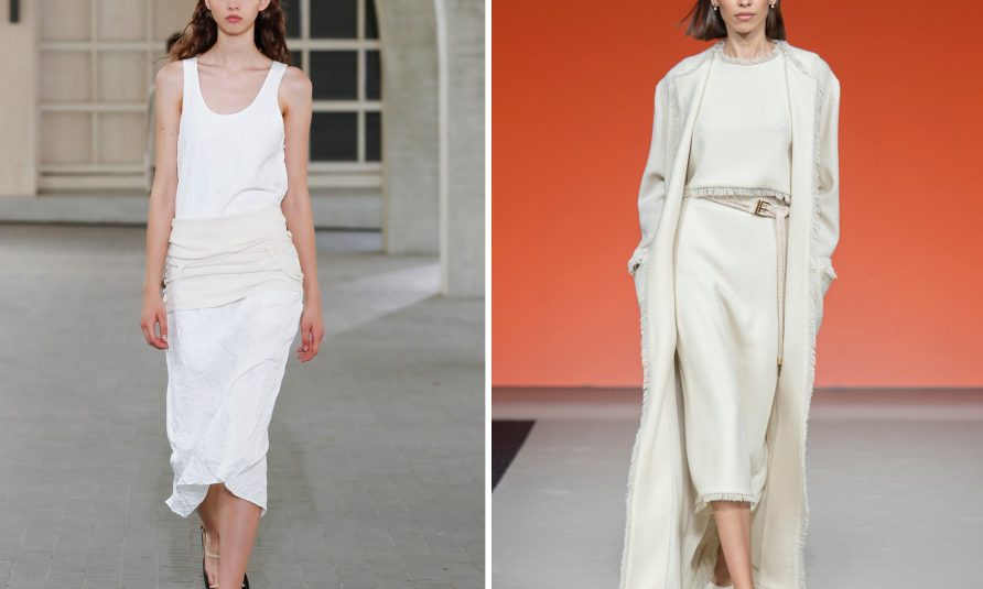 bele midi suknje 2024