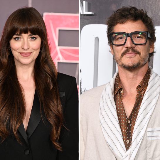 Dakota Džonson, Pedro Paskal, poljubac