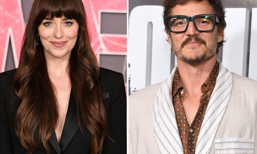 Dakota Džonson, Pedro Paskal, poljubac