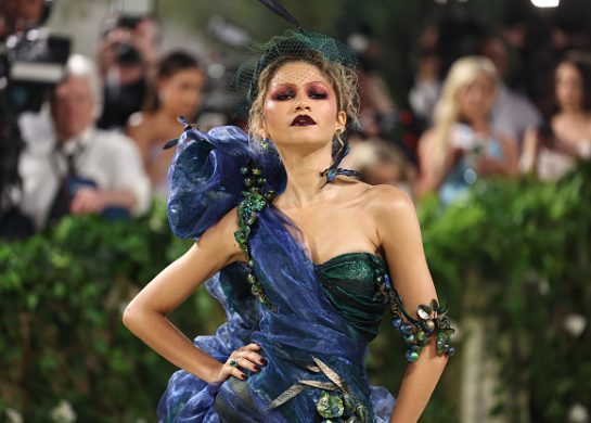 zendaja, gotik šminka, met gala 2024