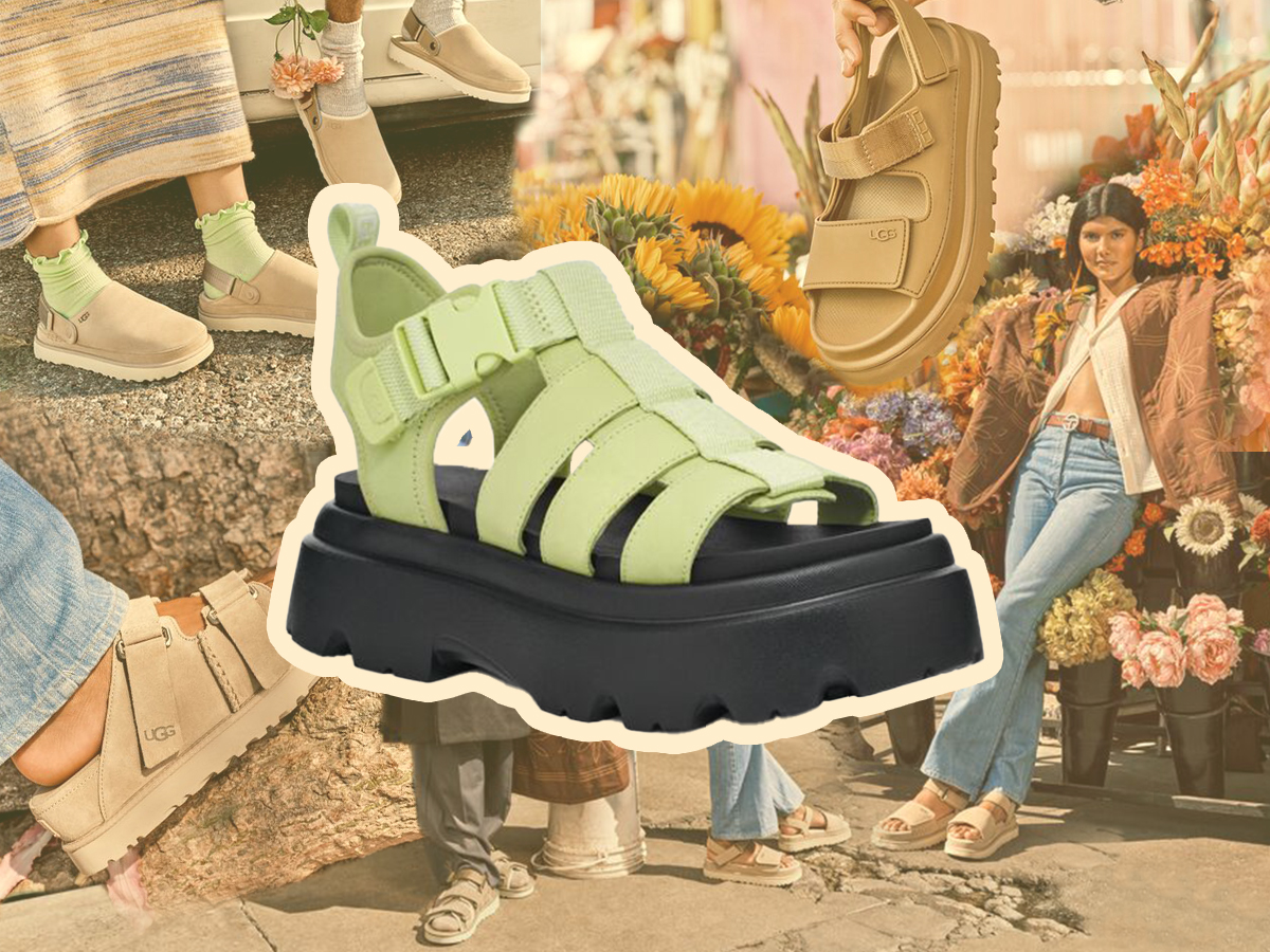 UGG cora kožne sandale