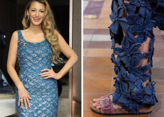 Blejk Lajvli, valentino farmerke