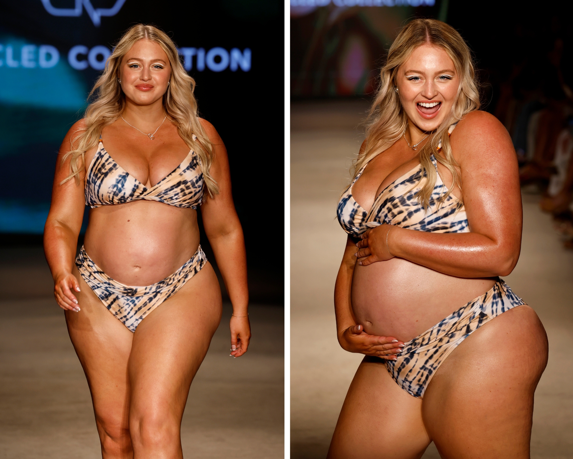 Trudna Iskra Lorens na Nedelji mode