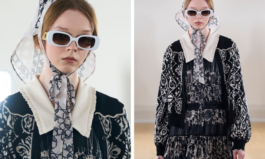 stilizovanje marame za izgled efektne frizure