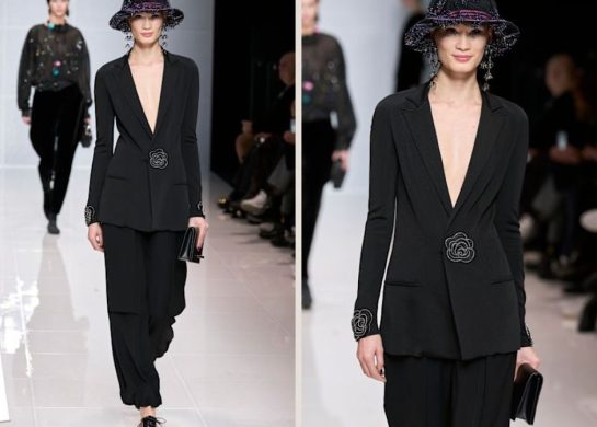 žensko odelo Giorgio Armani