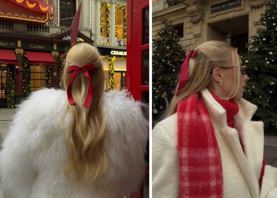 Frizure sa mašnom za Doček 2026