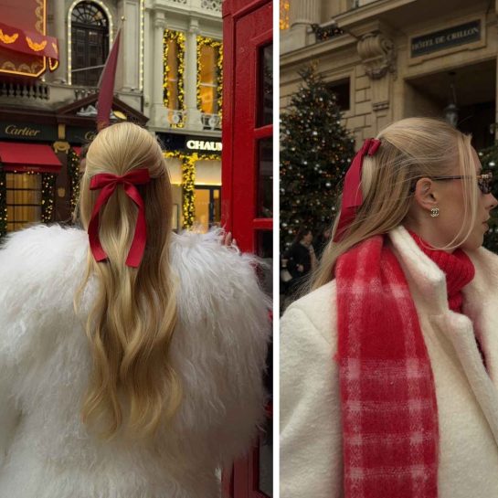 Frizure sa mašnom za Doček 2026